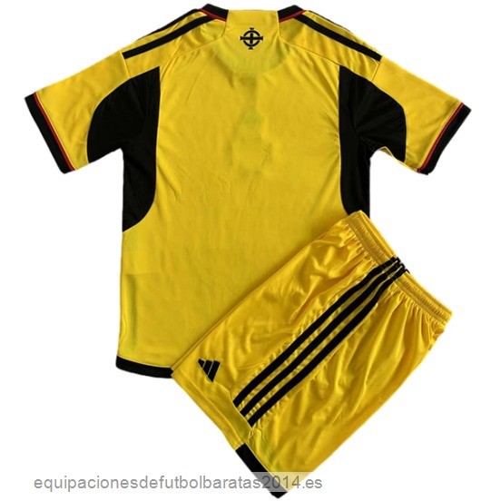 Nuevo 2ª Conjunto De Niños Irlanda Del Norte 2023 Amarillo Baratas